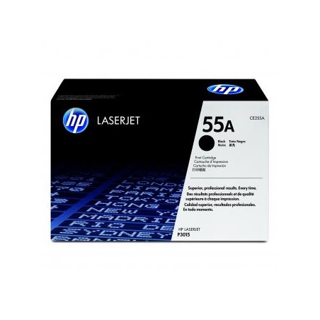 HP oryginalny toner CE255A, HP 55A, black, 6000s