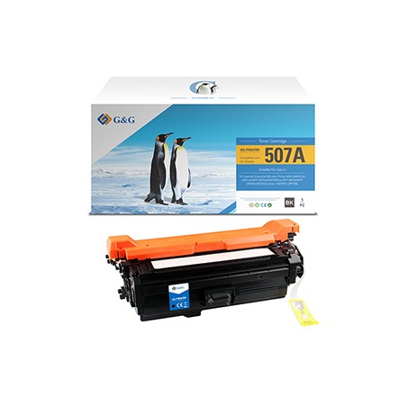 G&G kompatybilny toner z HP CE400A, NT-PH507BK(CE400A), HP 507A, black, 5500s