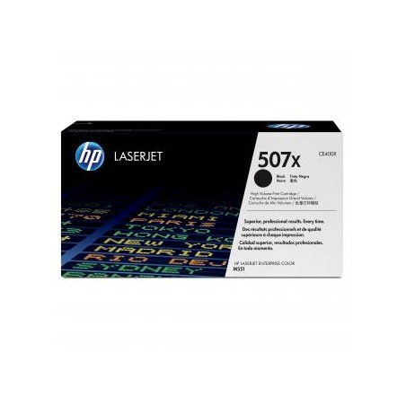 HP oryginalny toner CE400X, HP 507X, black, 11000s