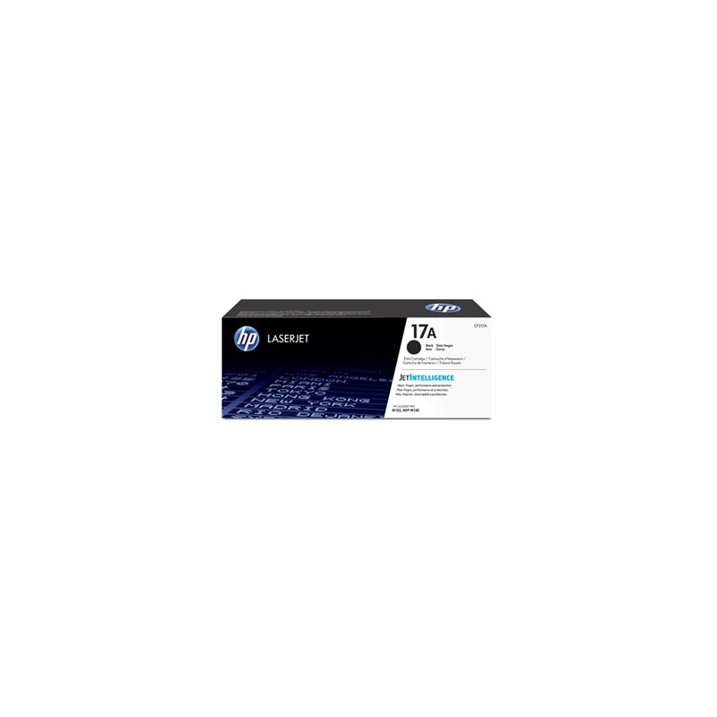 HP oryginalny toner CF217A, HP 17A, black, 1600s