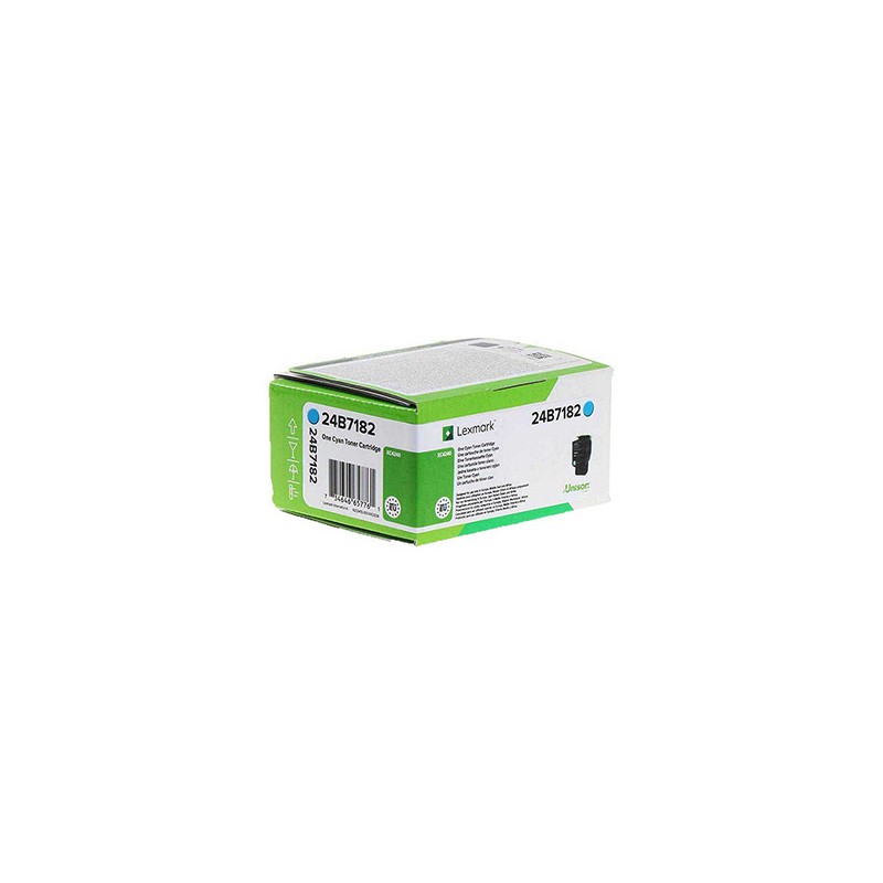 Lexmark oryginalny toner 24B7182, cyan, 6000s