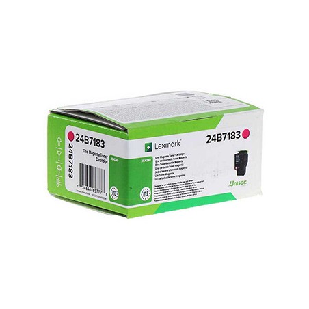 Lexmark oryginalny toner 24B7183, magenta, 6000s