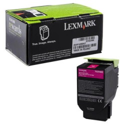 Lexmark oryginalny toner 70C2HME, magenta, 3000s