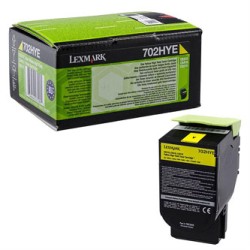 Lexmark oryginalny toner 70C2HYE, yellow, 3000s