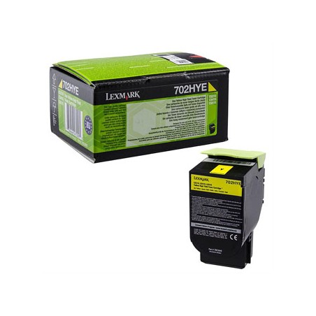 Lexmark oryginalny toner 70C2HYE, yellow, 3000s