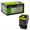 Lexmark oryginalny toner 70C2HYE, yellow, 3000s