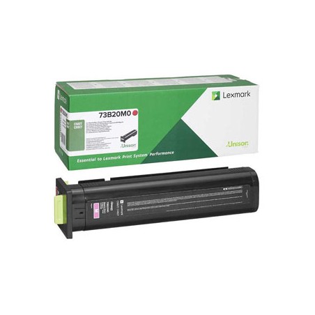 Lexmark oryginalny toner 73B20M0, magenta, 15000s, return