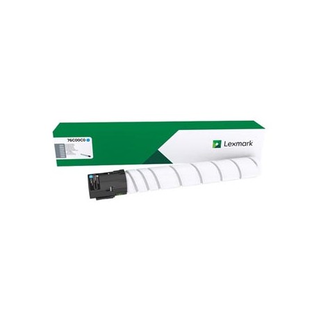 Lexmark oryginalny toner 76C00C0, cyan, 11500s