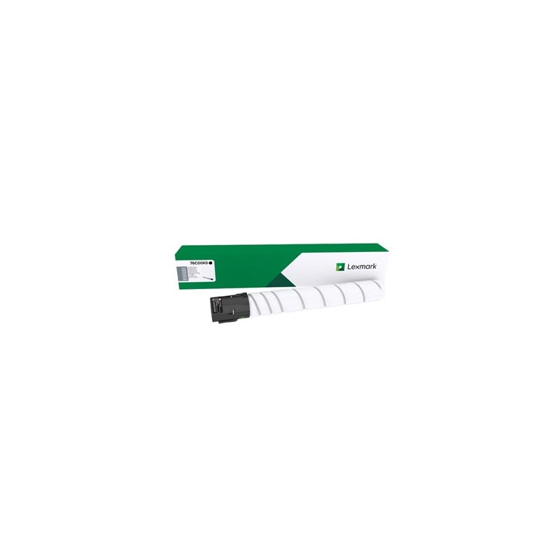 Lexmark oryginalny toner 76C00K0, black, 18500s