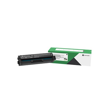 Lexmark oryginalny toner C332HK0, black, 3000s, high capacity, return