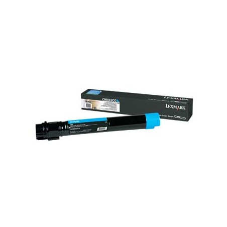 Lexmark oryginalny toner C950X2CG, cyan, 22000s
