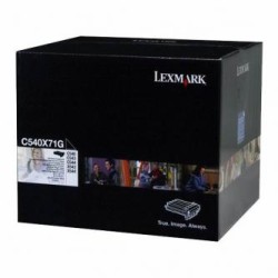Lexmark oryginalny bęben C540X71G, black, 30000s, unit + czarny developer