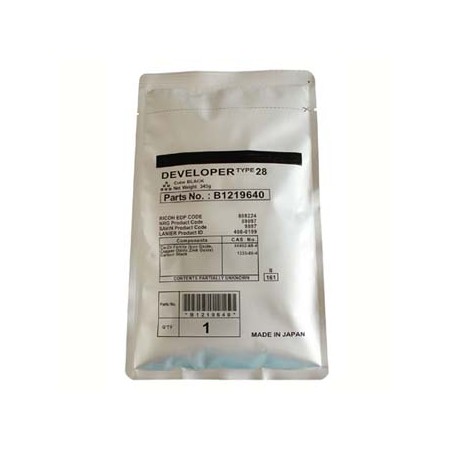 Ricoh oryginalny developer Typ 28 B1219640, 888224, black