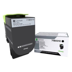 Lexmark oryginalny toner 71B0010, black, 3000s