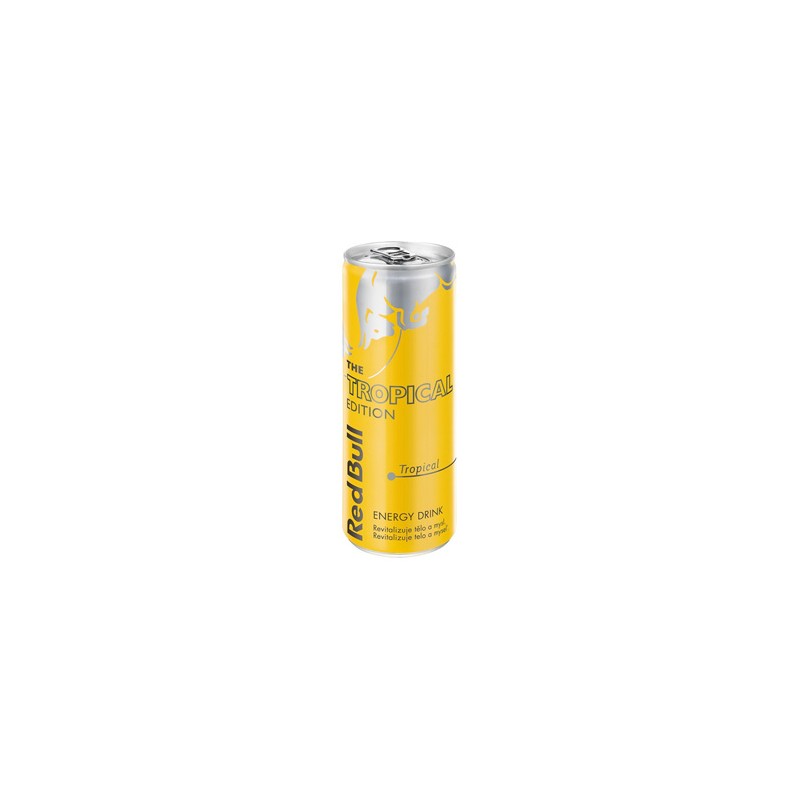 Energy drink, Tropical Edition, 12 szt w kartonie, cena za 1 szt, Red Bull Tropic