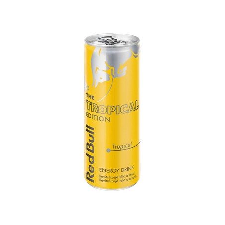 Energy drink, Tropical Edition, 12 szt w kartonie, cena za 1 szt, Red Bull Tropic