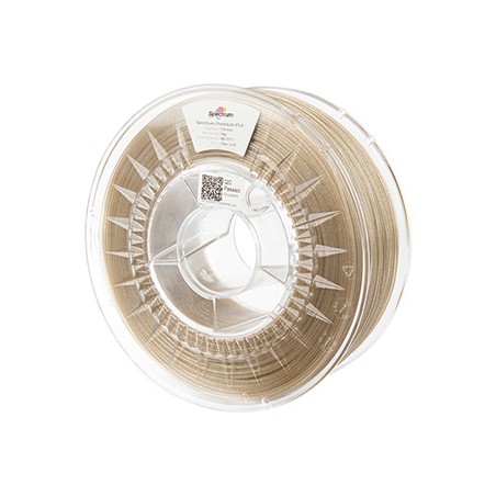 Spectrum Filament PLA Glitter 1000g, clear gold, EOL
