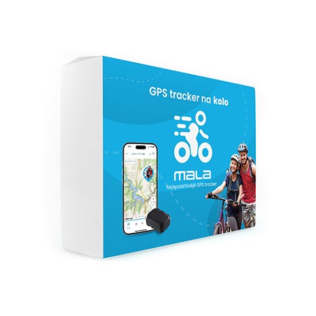GPS tracker na rower czarny, ONI 67379, Mala