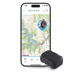 GPS tracker na rower czarny, ONI 67379, Mala