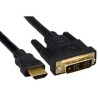 Video Kabel DVI (18+1) M - HDMI M, 5m, czarny, EOL