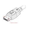 Video Kabel DisplayPort M - HDMI M, 5m, czarny, EOL