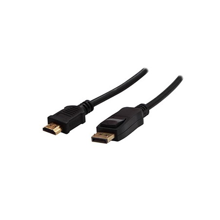 Video Kabel DisplayPort M - HDMI M, 5m, czarna, Logo blister, EOL