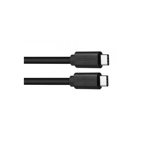 Avacom USB kabel (3.1), USB C (M) - USB C (M), 1m, czarny, blister, max. 5Gbps