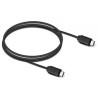 Avacom USB kabel (3.1), USB C (M) - USB C (M), 1m, czarny, blister, max. 5Gbps