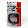 Logo USB kabel (2.0), USB A (M) reversible - microUSB reversible (M), 1m, reversible, czarny, blister, EOL