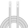 Verbatim kabel USB SoftTouch USB C (M) - USB C (M), 60W, 1.2m, Biały, box, 30274