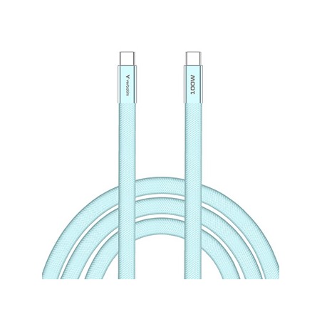Verbatim USB-C kabel SoftTouch USB C (M) - USB C (M), 100W, 1.2m, niebieski, box, 30276
