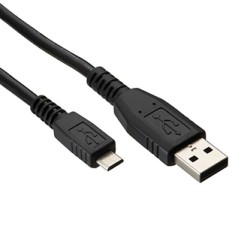 Logo USB kabel (2.0), USB A M - microUSB (M), 0.6m, blister, EOL