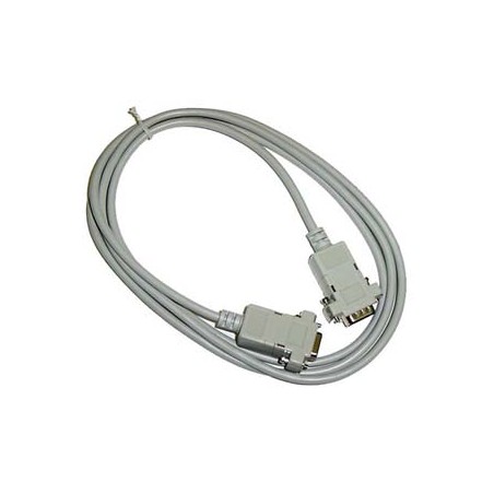 Kabel do transmisji danych szeregowy, DB9 samice - DB9 samice, 2 m, LAPLINK, szary, opakowanie bulk