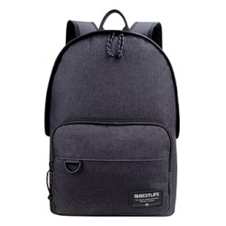 Plecak na  notebook 15,6", Devon, szary z poliester, Bestlife