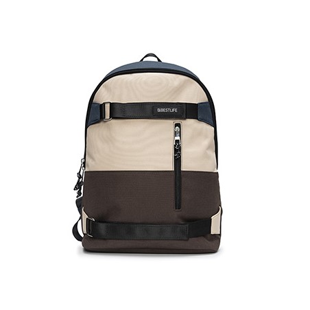 Plecak na  notebook 14,1", COL-Skate, brązowy z poliester, Bestlife