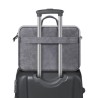 Torba na  notebook 15,6", SOLID, szara z imitacja skóry, Defender