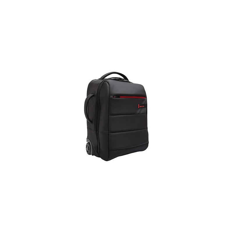 Troley na  notebook 15,6", CPLUS, czarny z poliester, Bestlife