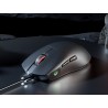 Meetion GW12 Mysz czarna, 12800DPI, Tri-Mode