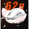 Meetion GW24 Mysz biała, 8000DPI, Tri-Mode