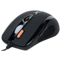 A4Tech X-710BK Mysz przewodowa, czarna, 2000DPI