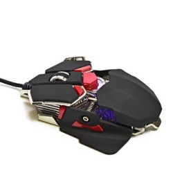 Red Fighter M1 Mysz przewodowa, czarna, 4000DPI