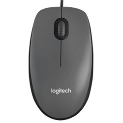 Logitech M90 Mysz przewodowa, szara, 1000DPI