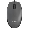 Logitech M90 Mysz przewodowa, szara, 1000DPI