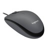 Logitech M90 Mysz przewodowa, szara, 1000DPI