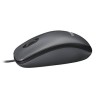 Logitech M90 Mysz przewodowa, szara, 1000DPI