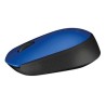 Logitech M171 Mysz bezprzewodowa, niebieska, 1000DPI
