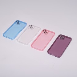 Nakładka Slim Color do iPhone 15 Pro Max 6,7&quot transparentna