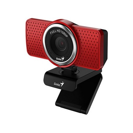 Genius ECam 8000 kamera web Full HD, czerwona