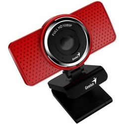 Genius ECam 8000 kamera web Full HD, czerwona