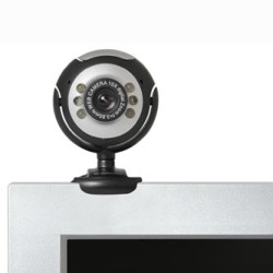 Defender C-110 Web kamera, czarno-szara 0.3 Mpix, USB 2.0, na notebook/LCD